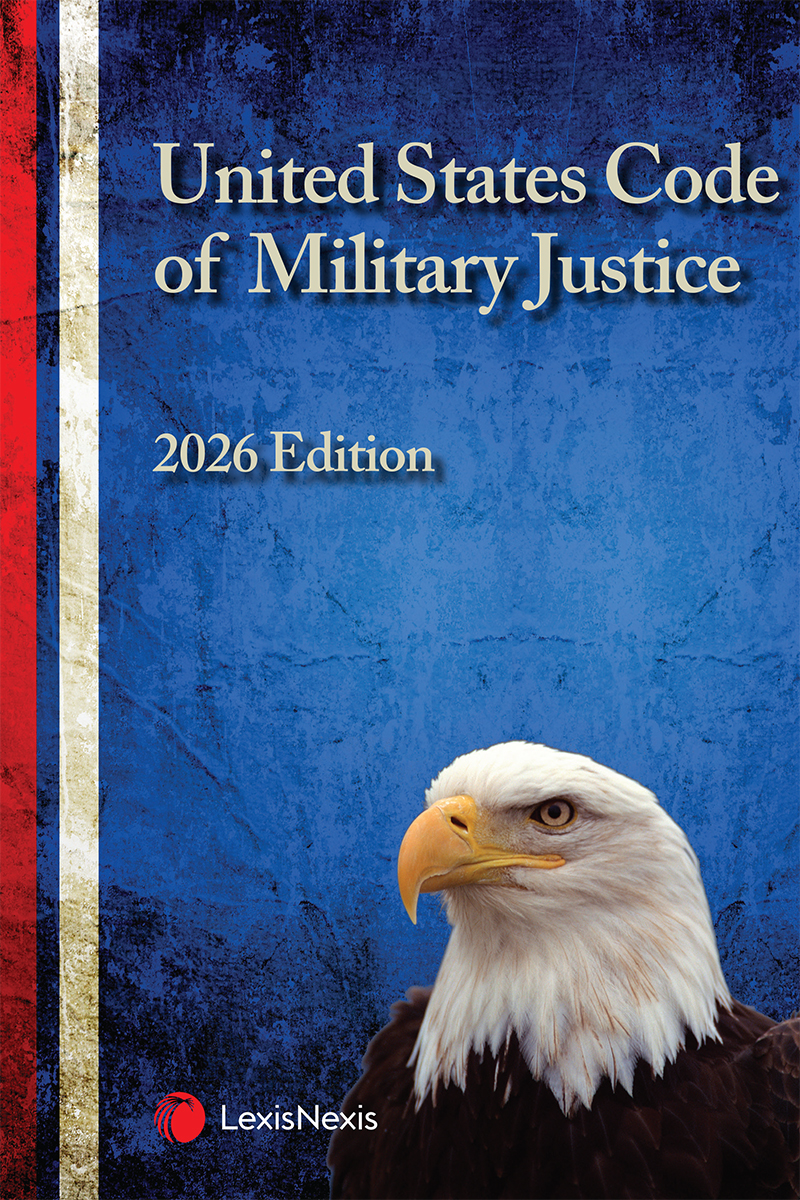 United States Code of Military Justice book cover