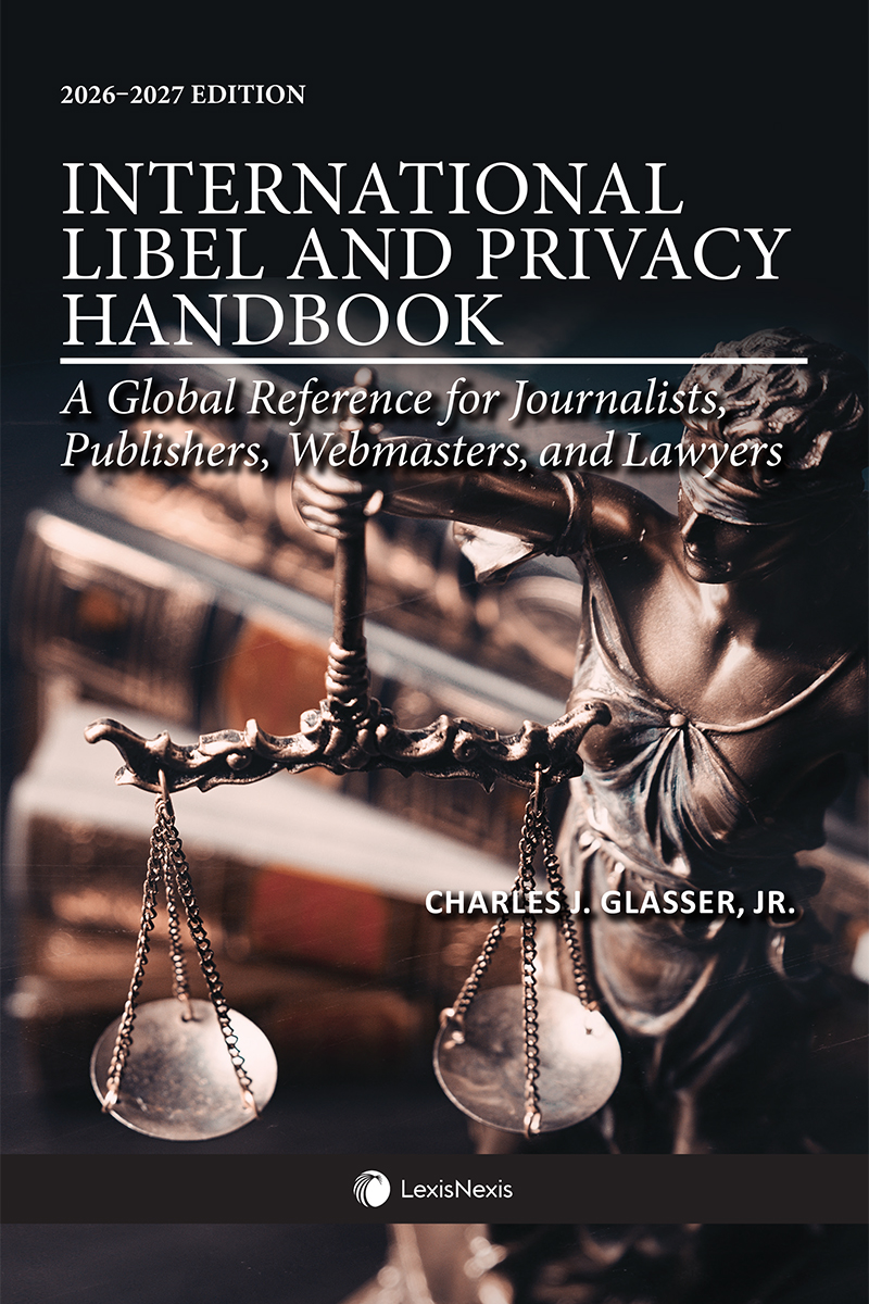 International Libel and Privacy Handbook book cover