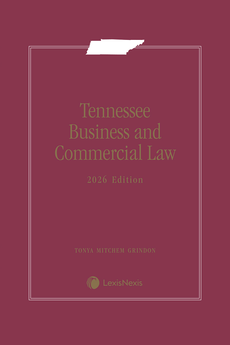 Tennessee Business and Commercial Law book cover
