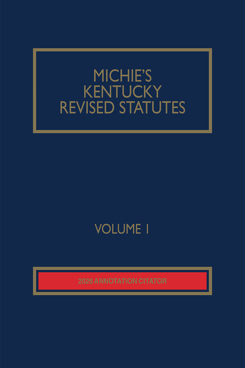 Kentucky Annotation Citator book cover