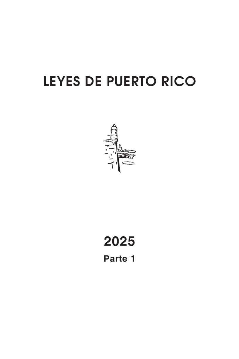 Portada de Leyes De Puerto Rico