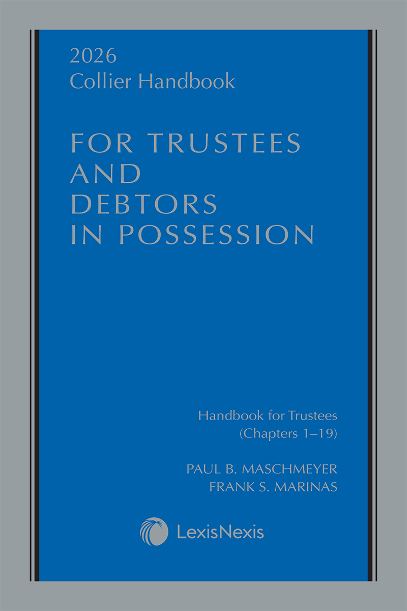Collier Handbook for Trustees and Debtors in Possession book cover