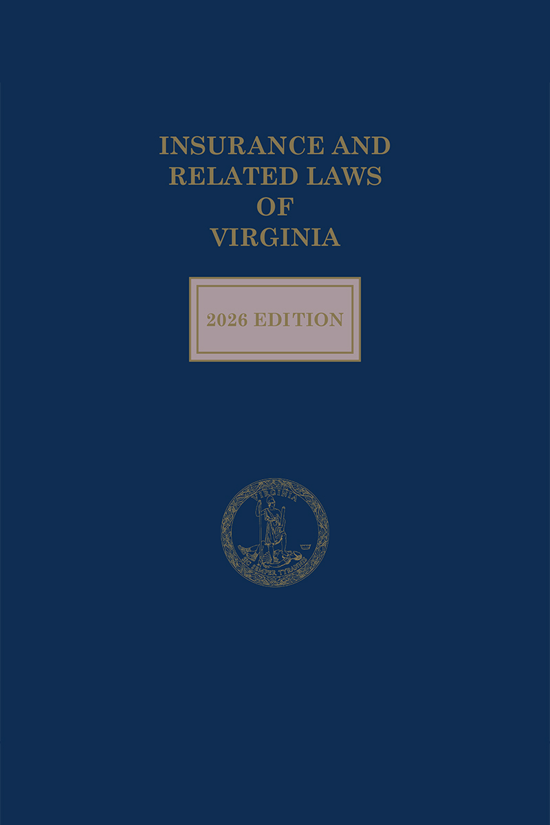 Insurance and Related Laws of Virginia book cover
