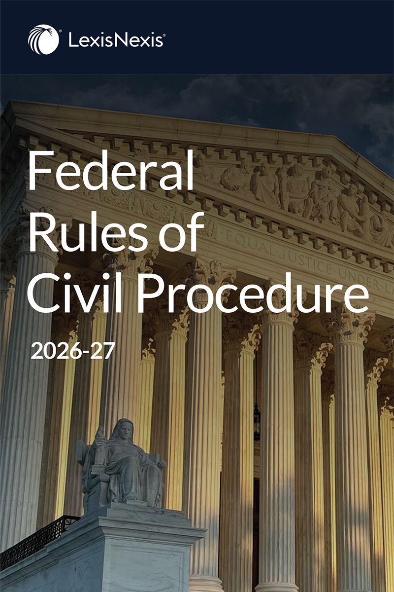 Federal Rules of Civil Procedure Book Cover