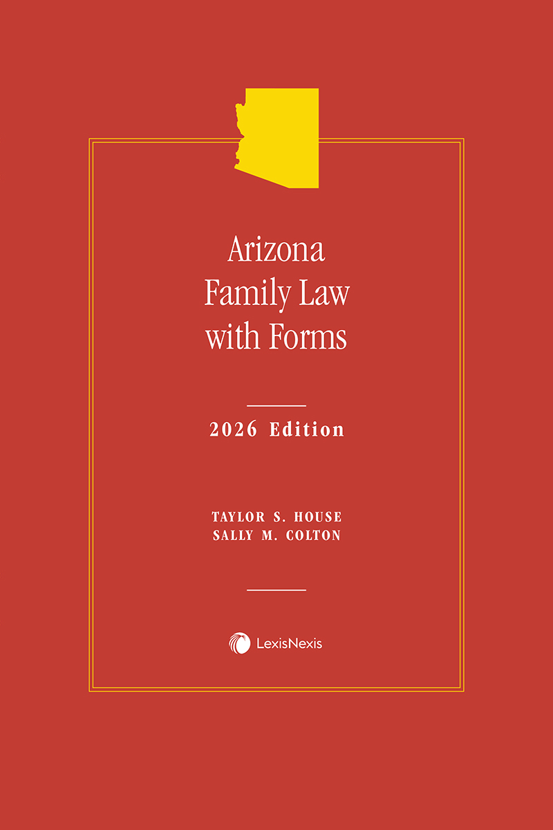 Arizona Family Law with Forms book cover