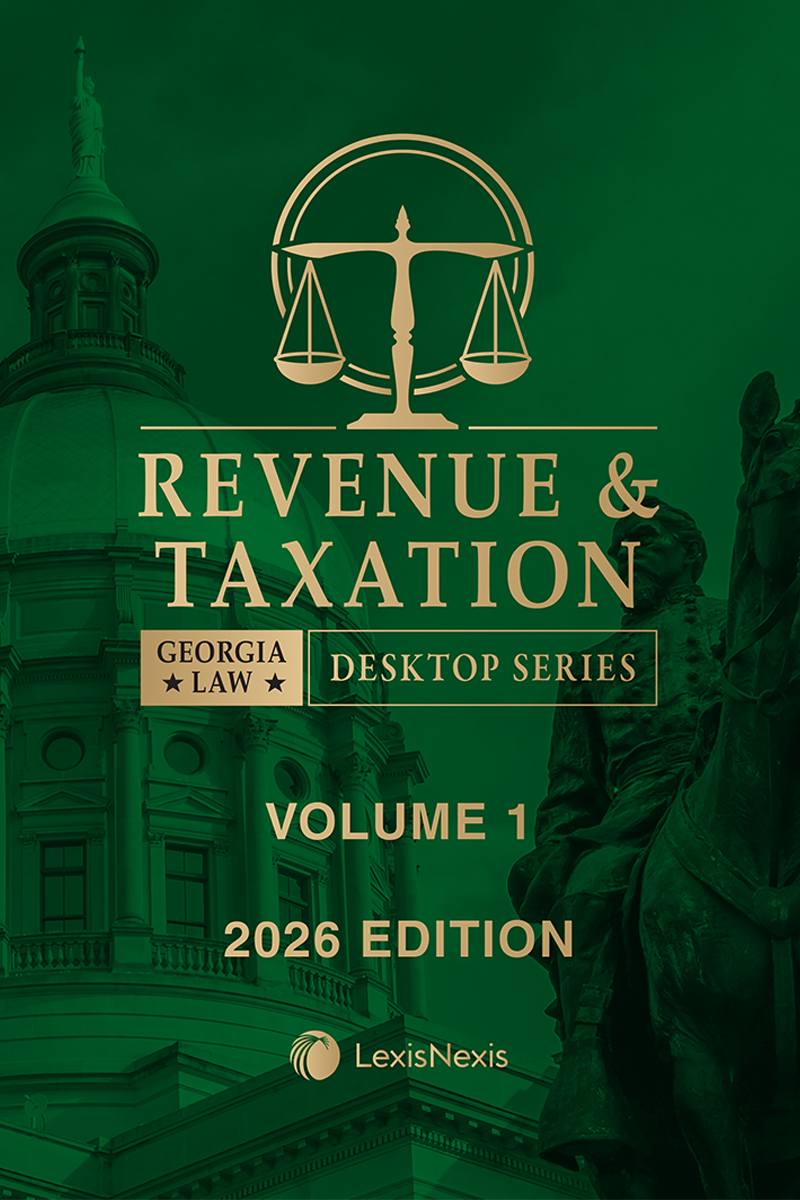 Georgia Revenue and Taxation Law book cover
