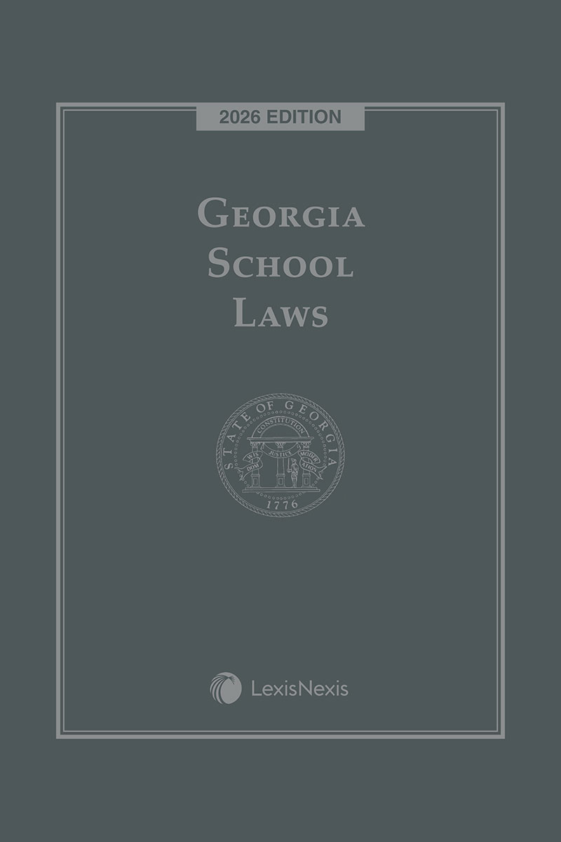 Georgia School Laws book cover
