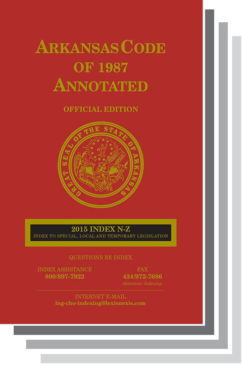 Arkansas Code of 1987 Annotated