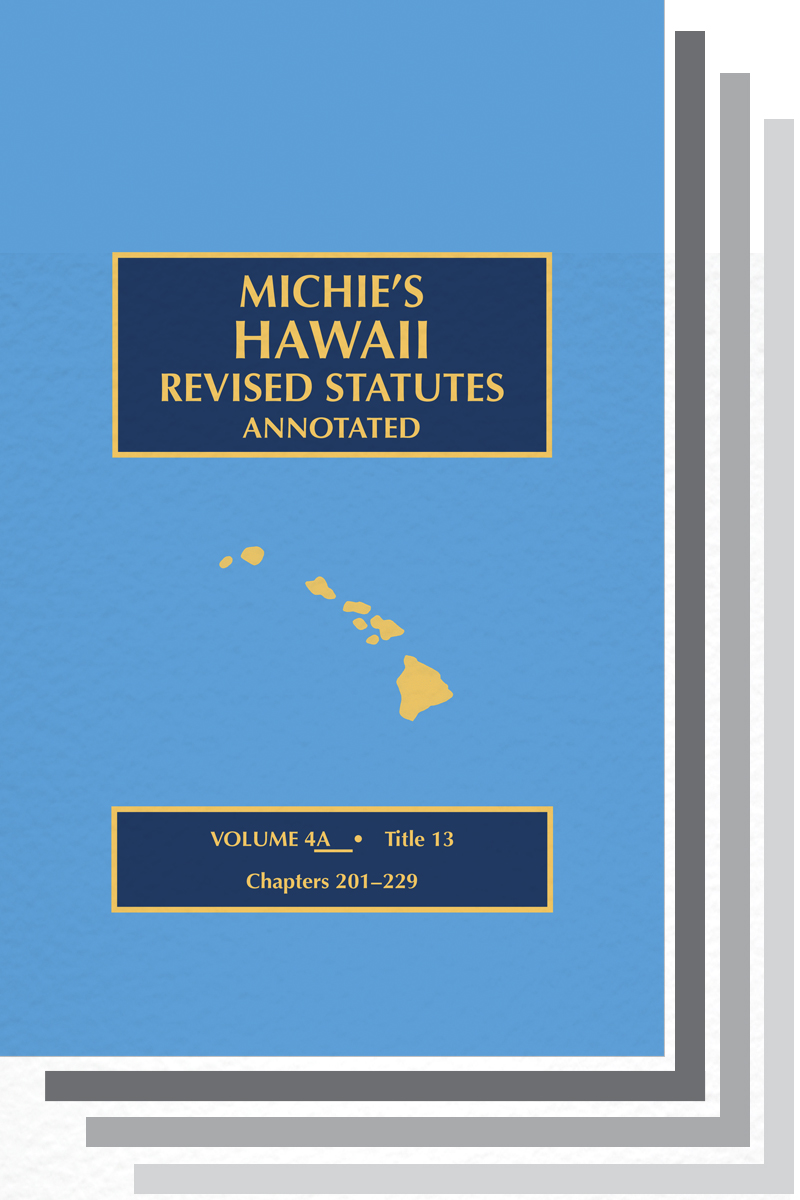 Michie's Hawaii Revised Statutes Annotated