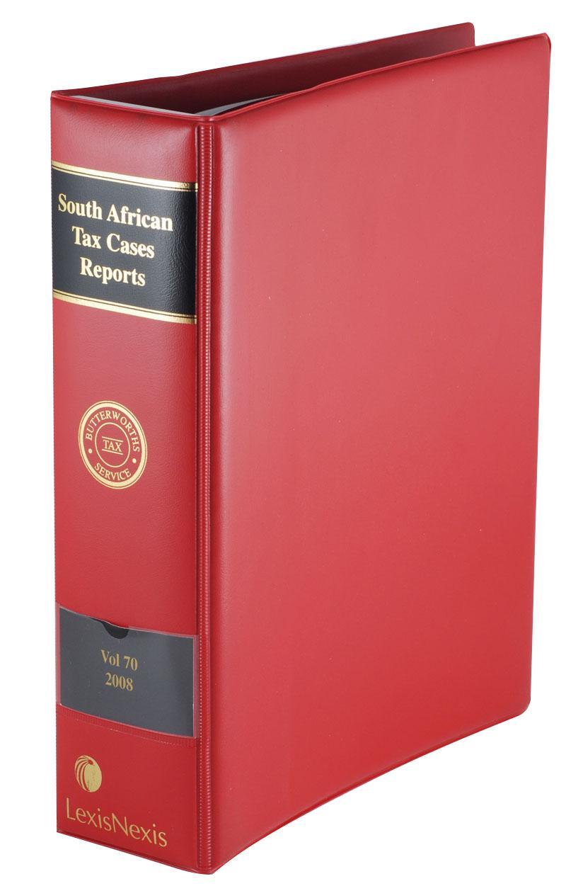 South African Tax Cases Reports 2009 — 2024 (Full set)