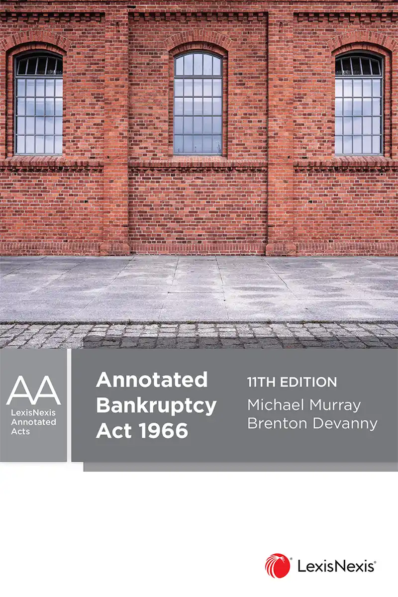 Annotated Bankruptcy Act 1966 11th Edition book cover by LexisNexis