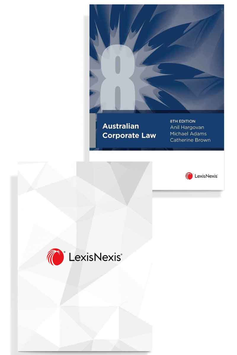 Australian Corporate Law 8th Edition 2026 2 Volume Set Book Cover