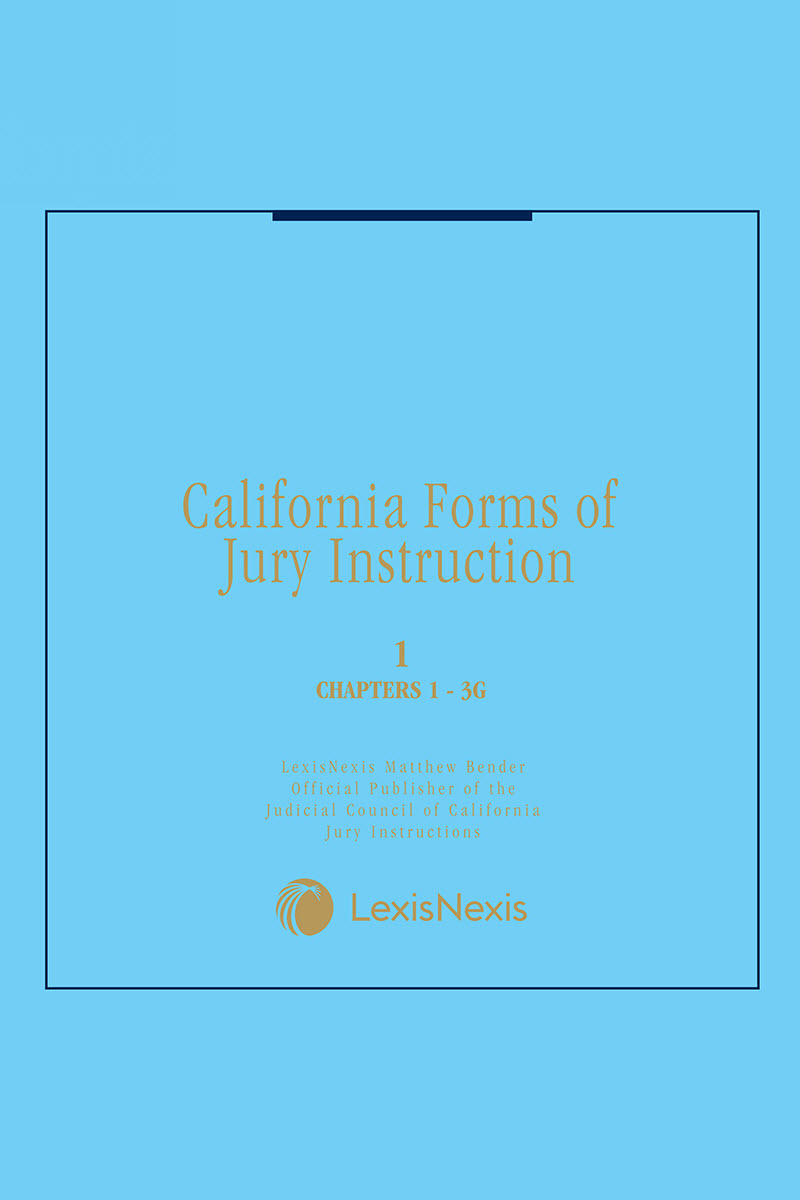 California Forms of Jury Instruction