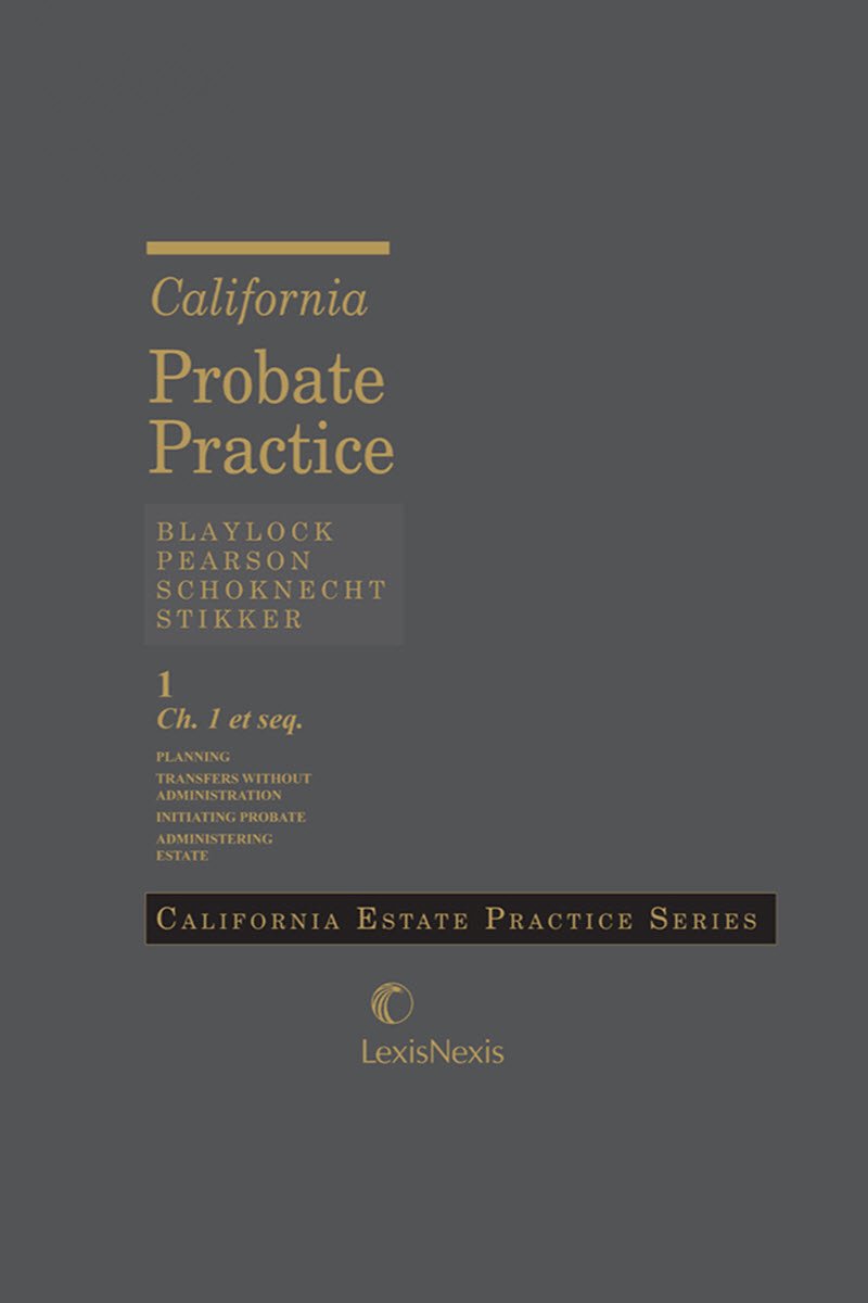 California Probate Practice