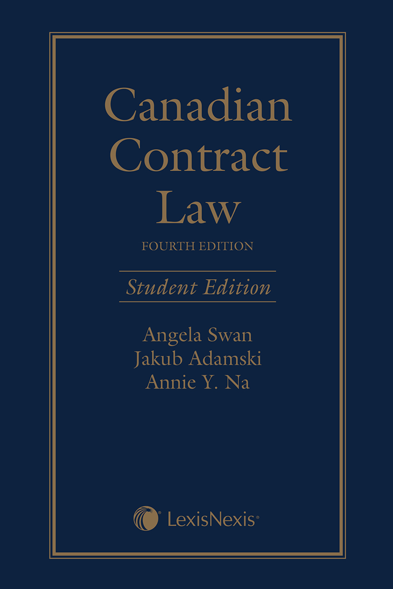 Canadian Contract Law, 4th Edition – Student Edition