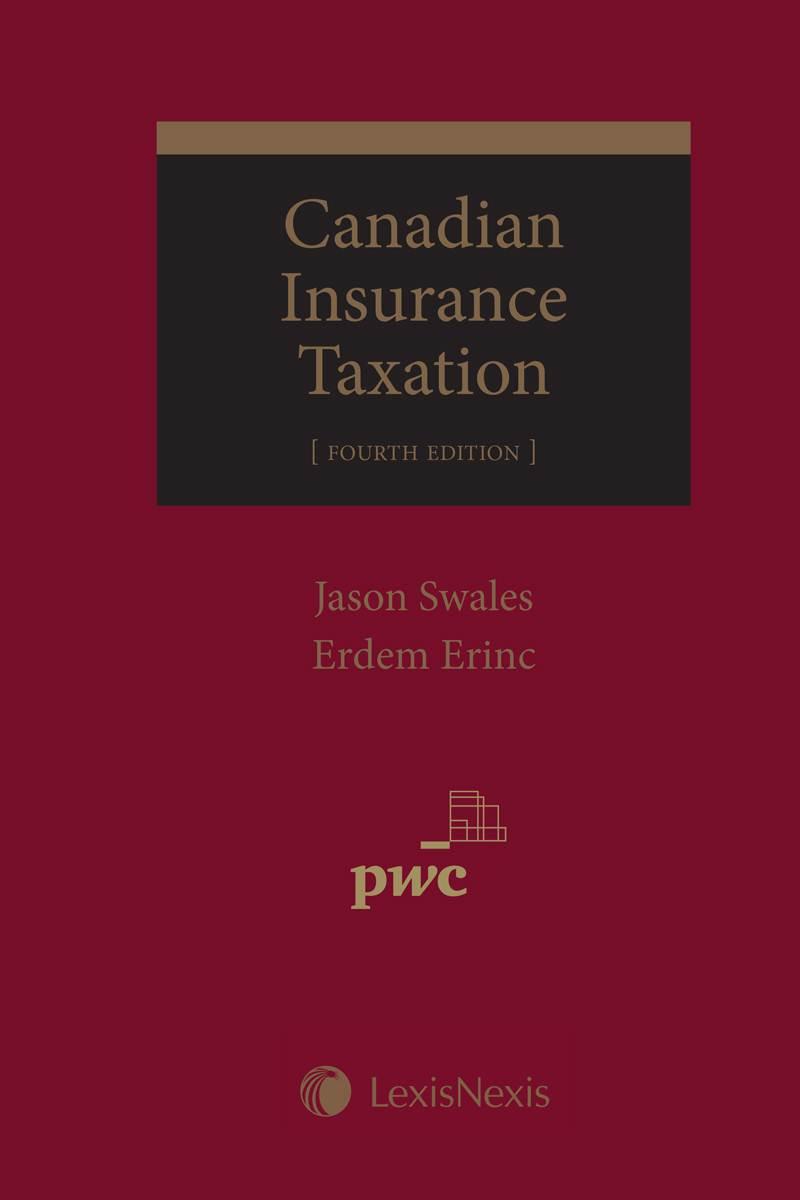 Canadian Insurance Taxation, 4th Edition