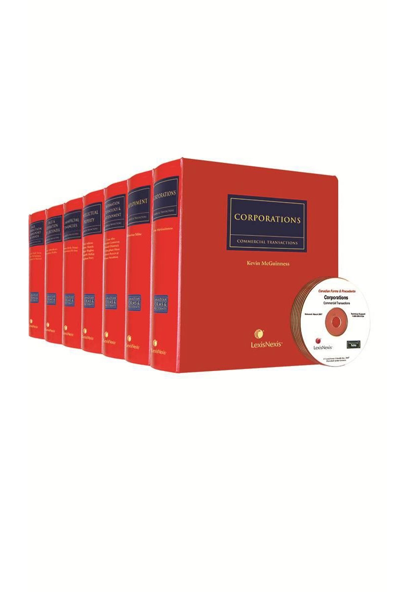 Canadian Forms & Precedents – Commercial Transactions, 2nd Edition