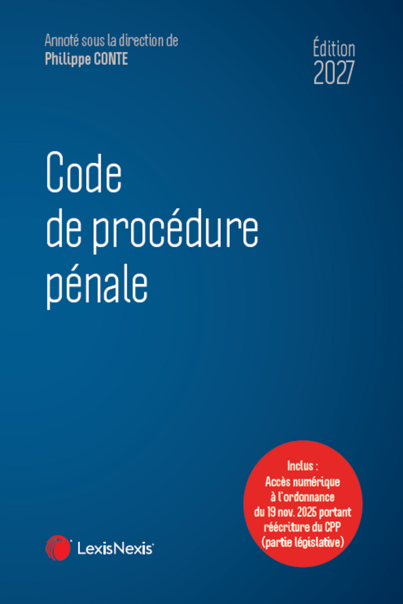 Code de procédure pénale 2027