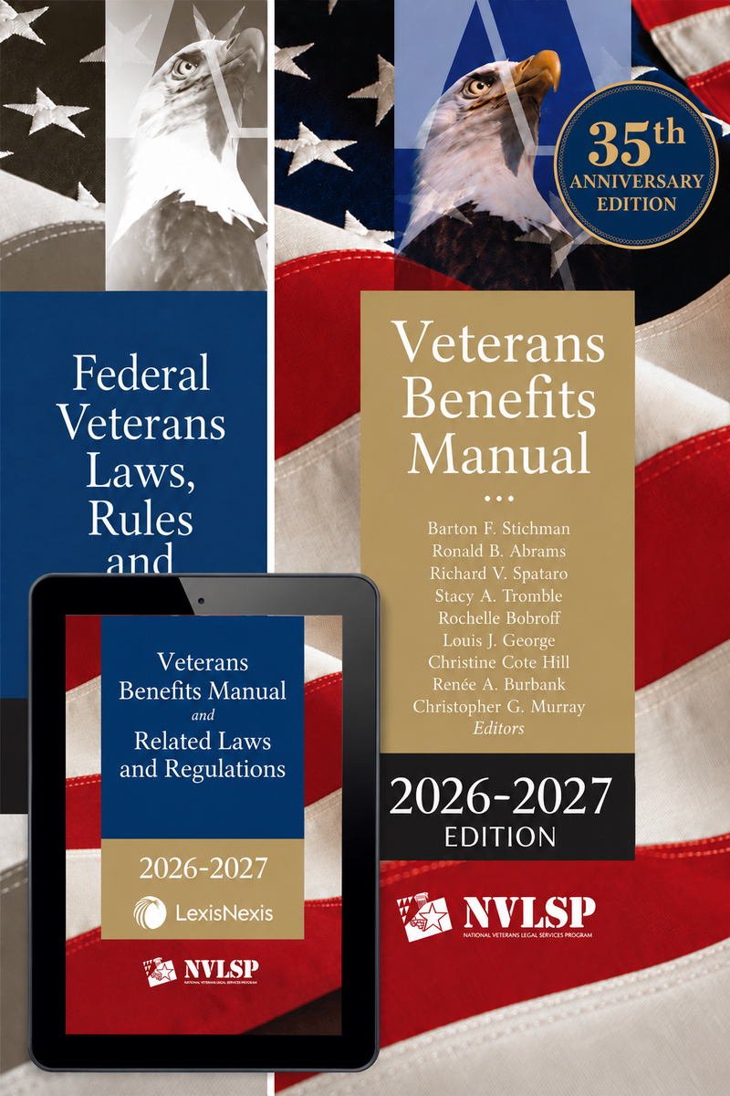 Veterans Benefits Manual; Federal Veterans Laws, Rules and Regulations; and Veterans Benefits Manual and Related Laws and Regulations on eBook (Bundle) book cover