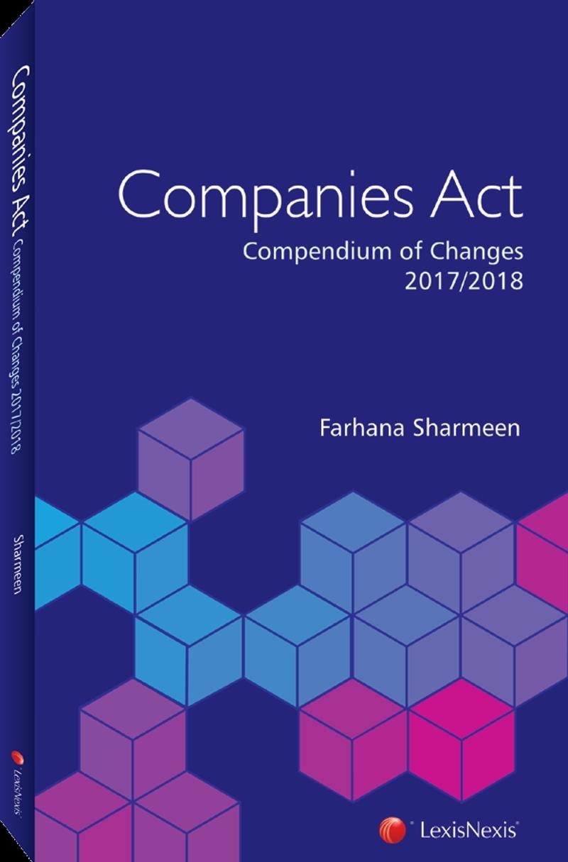 Companies Act Compendium of Changes 2017 / 2018 (eBook)
