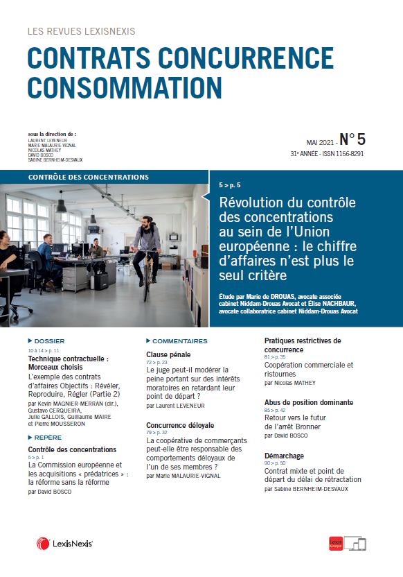 Contrats- Concurrence-Consommation