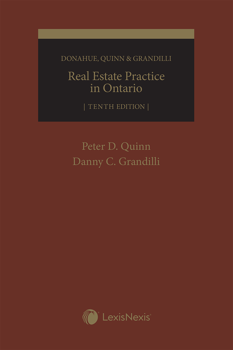 Real Estate Practice in Ontario, 10th Edition – Student Edition