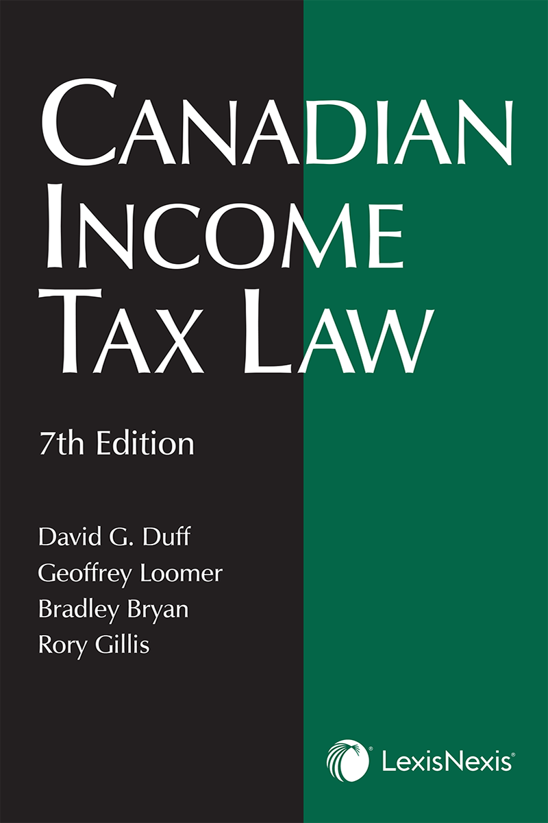 Canadian Income Tax Law, 7th Edition