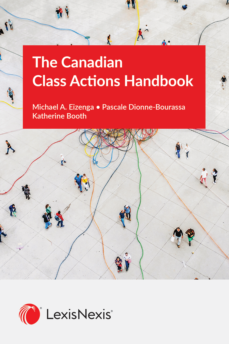 The Canadian Class Actions Handbook + E-Book