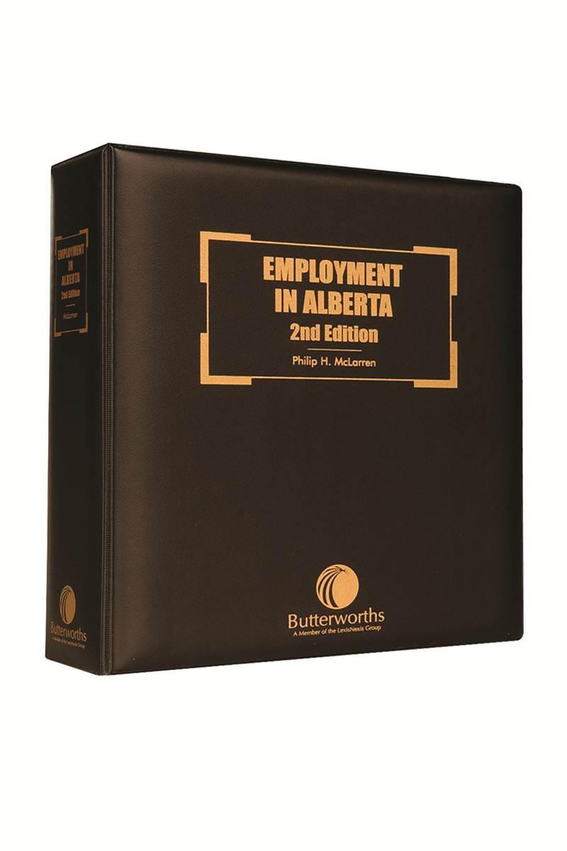 Employment in Alberta, 2nd Edition