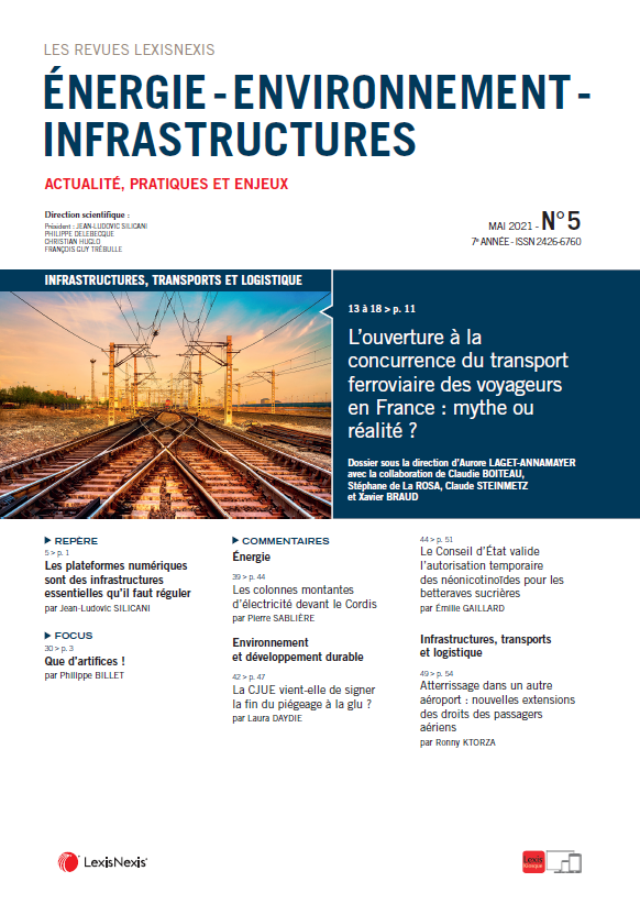 Energie - Environnement - Infrastructures