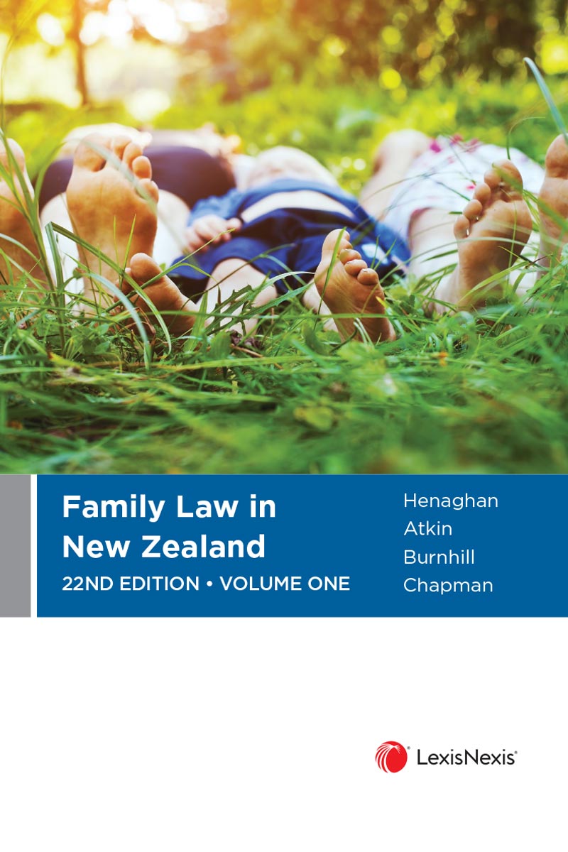 Family Law in New Zealand, 22nd edition Volume One book cover