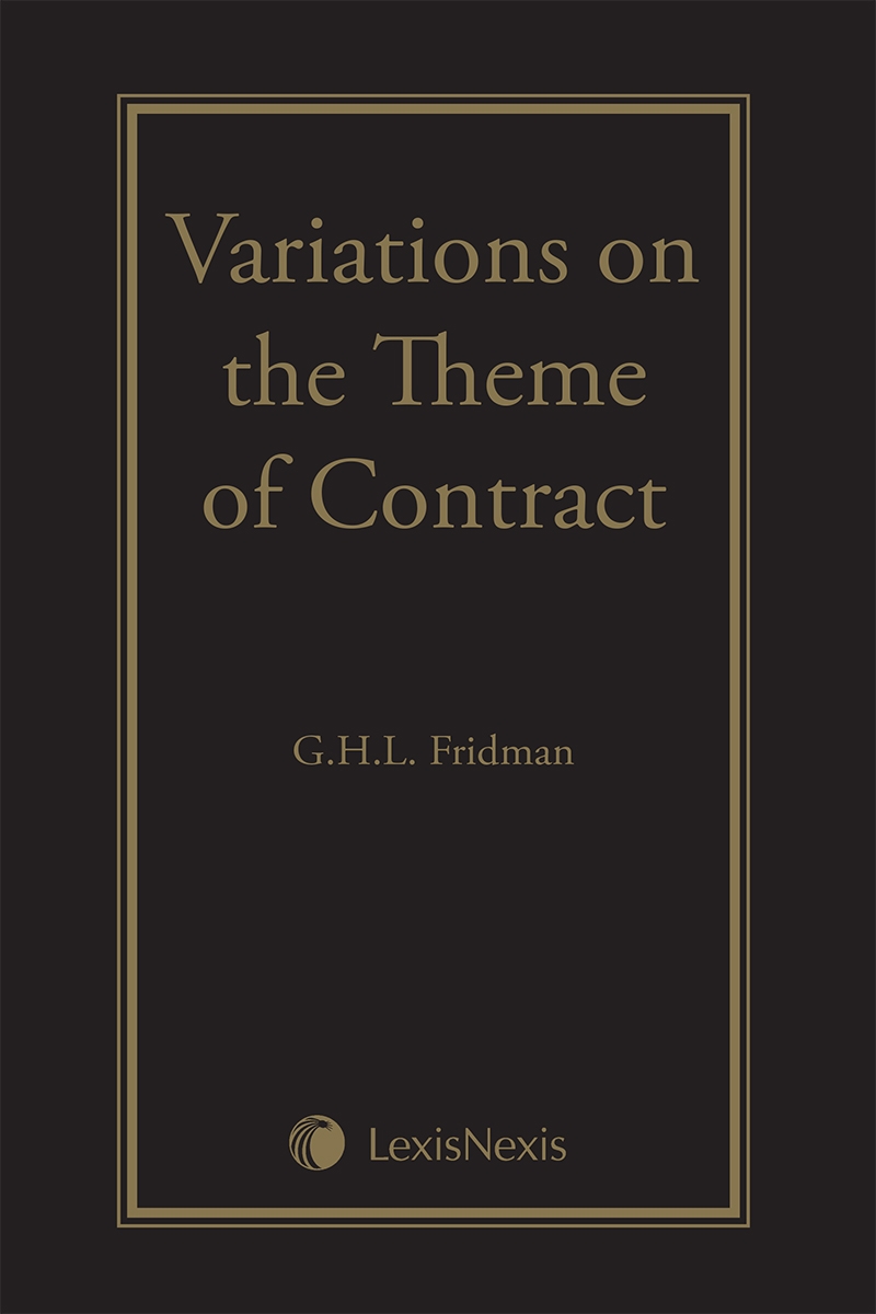 Variations on the Theme of Contract