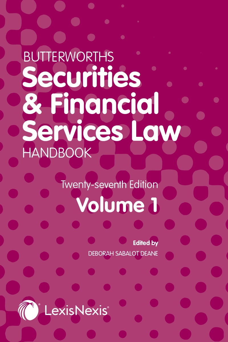 Butterworths Securities and Financial Services Law Handbook, 27th Edition