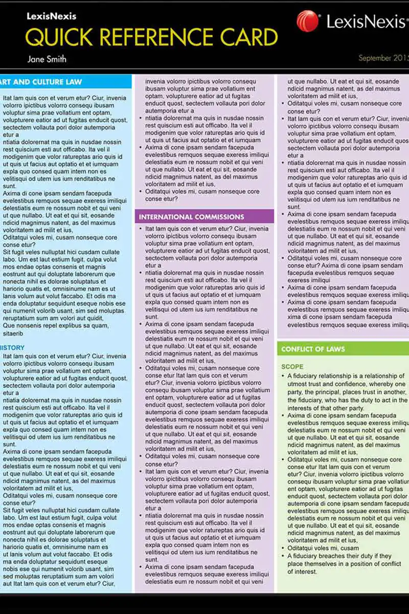 Quick Reference Card: Uniform Evidence Law, 5th edition