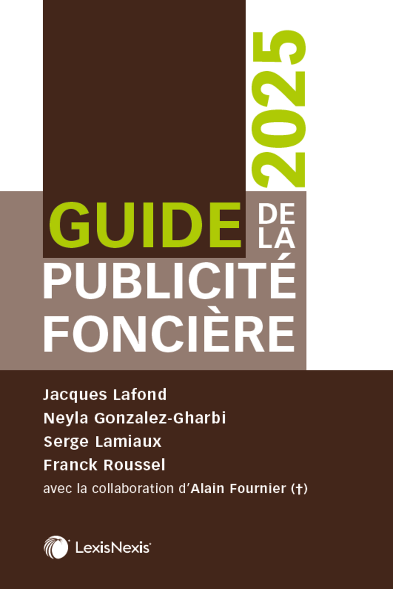 Guide de la publicité foncière 2025