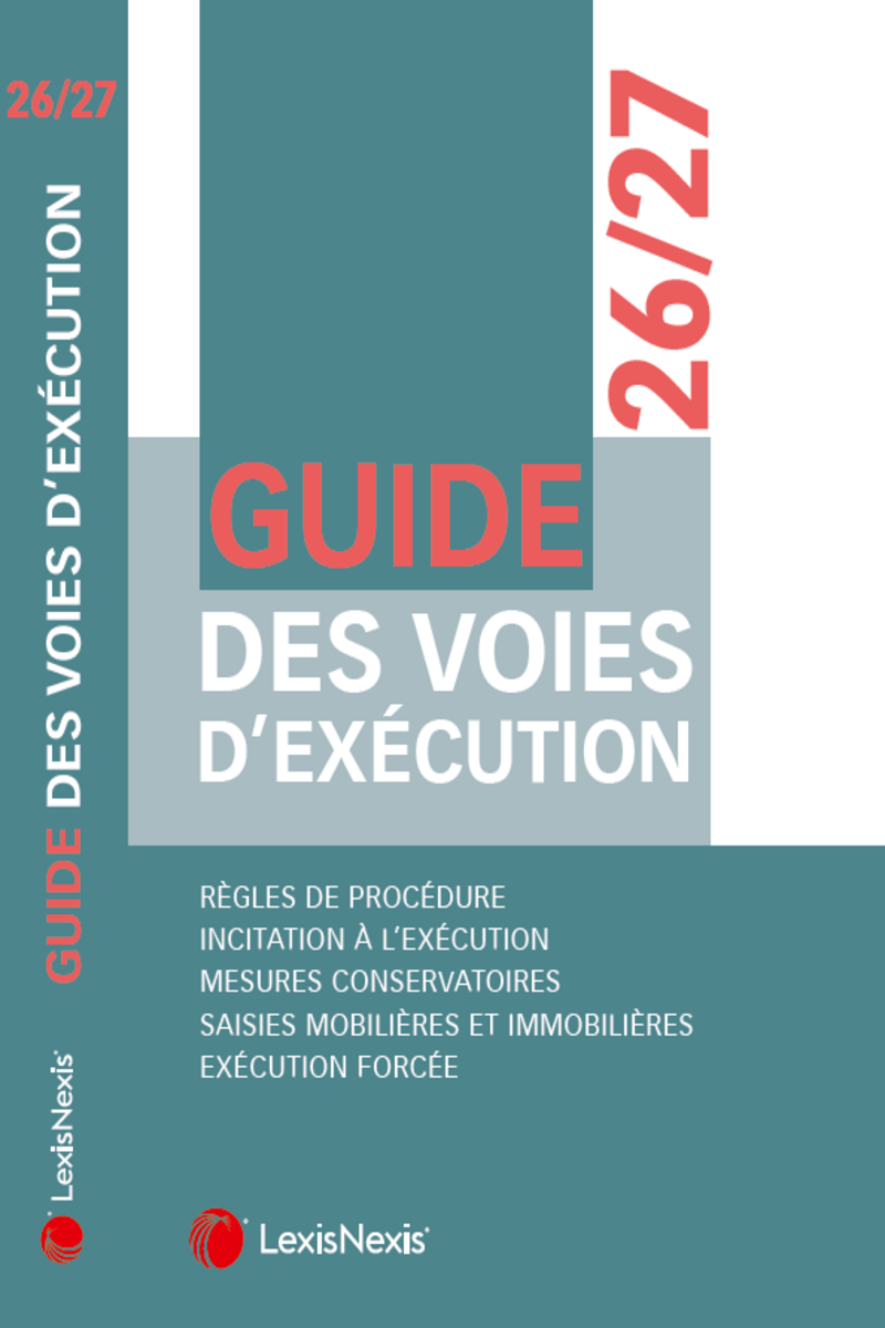 Guide des voies d'exécution 2026/2027
