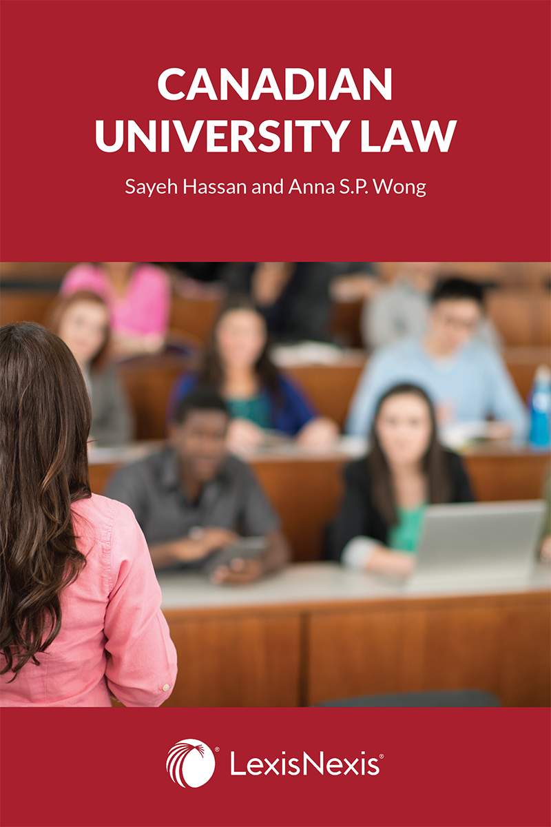 Canadian University Law: Essentials For Legal and Higher Education Professionals