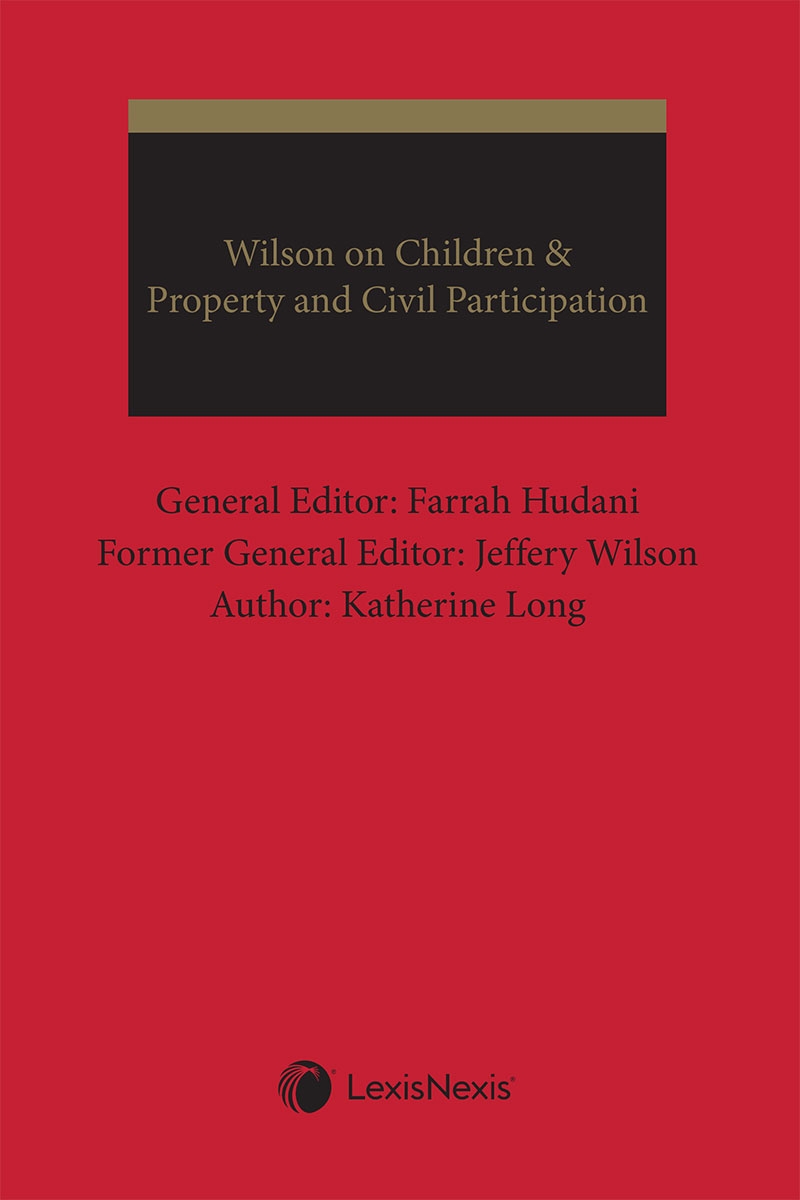 Wilson on Children & Property and Civil Participation