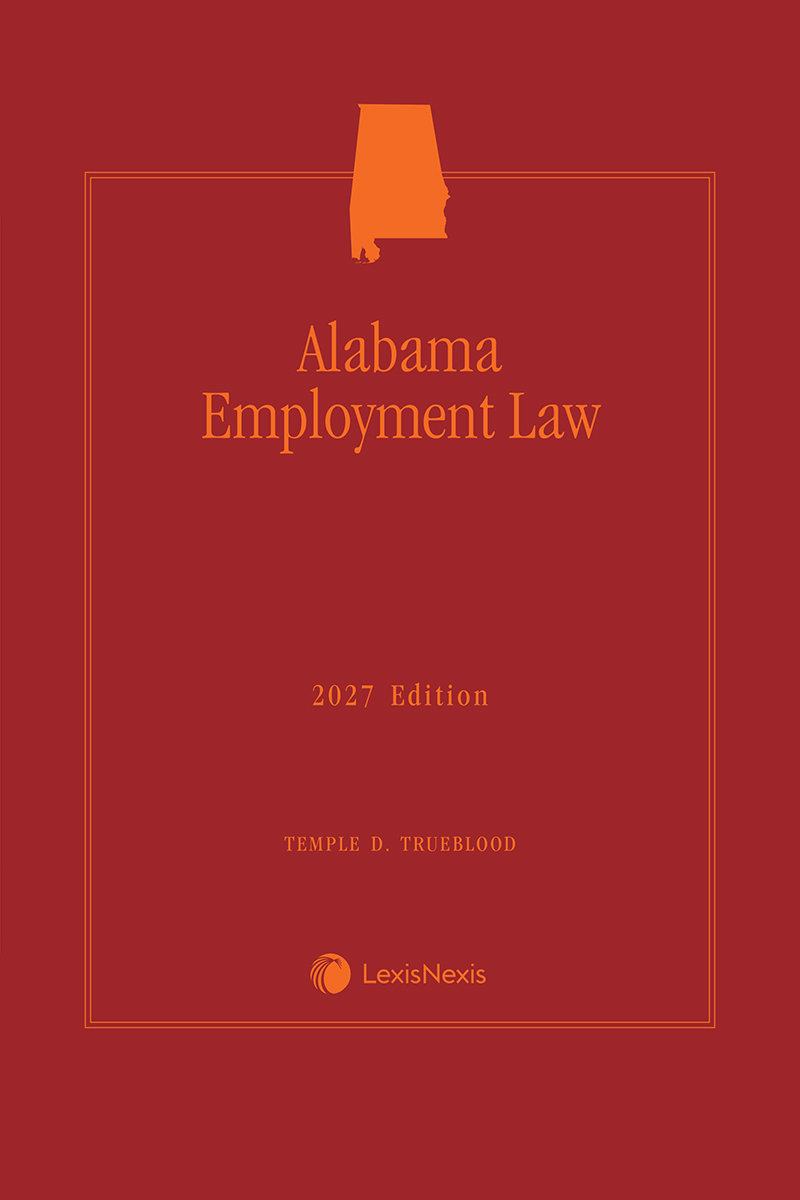 Alabama Employment Law book cover