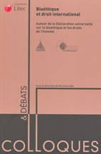Bioéthique et droit international