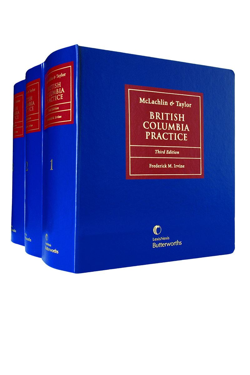 British Columbia Practice, 3rd Edition