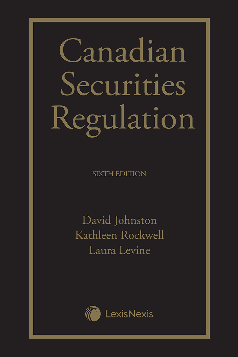 Canadian Securities Regulation, 6th Edition