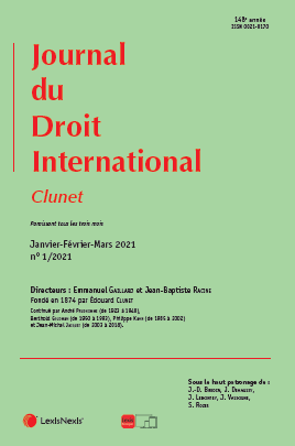 Journal du droit international 