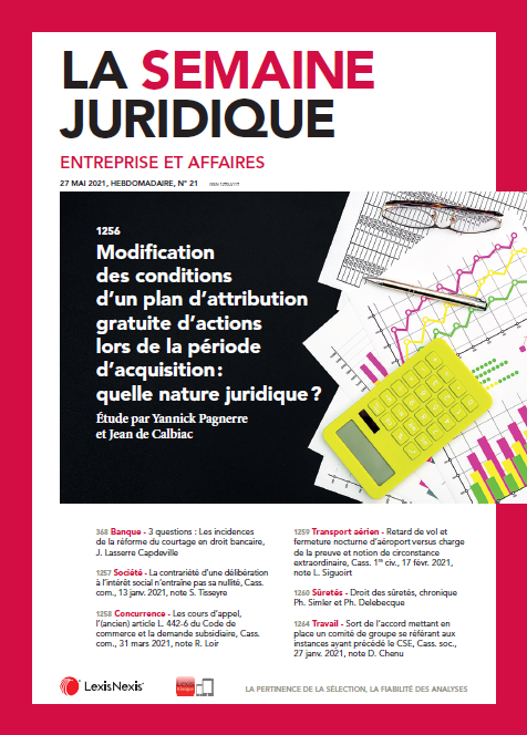 La Semaine Juridique - Entreprise et Affaires