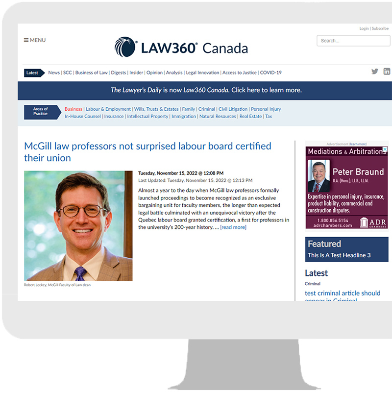 Law360® Canada