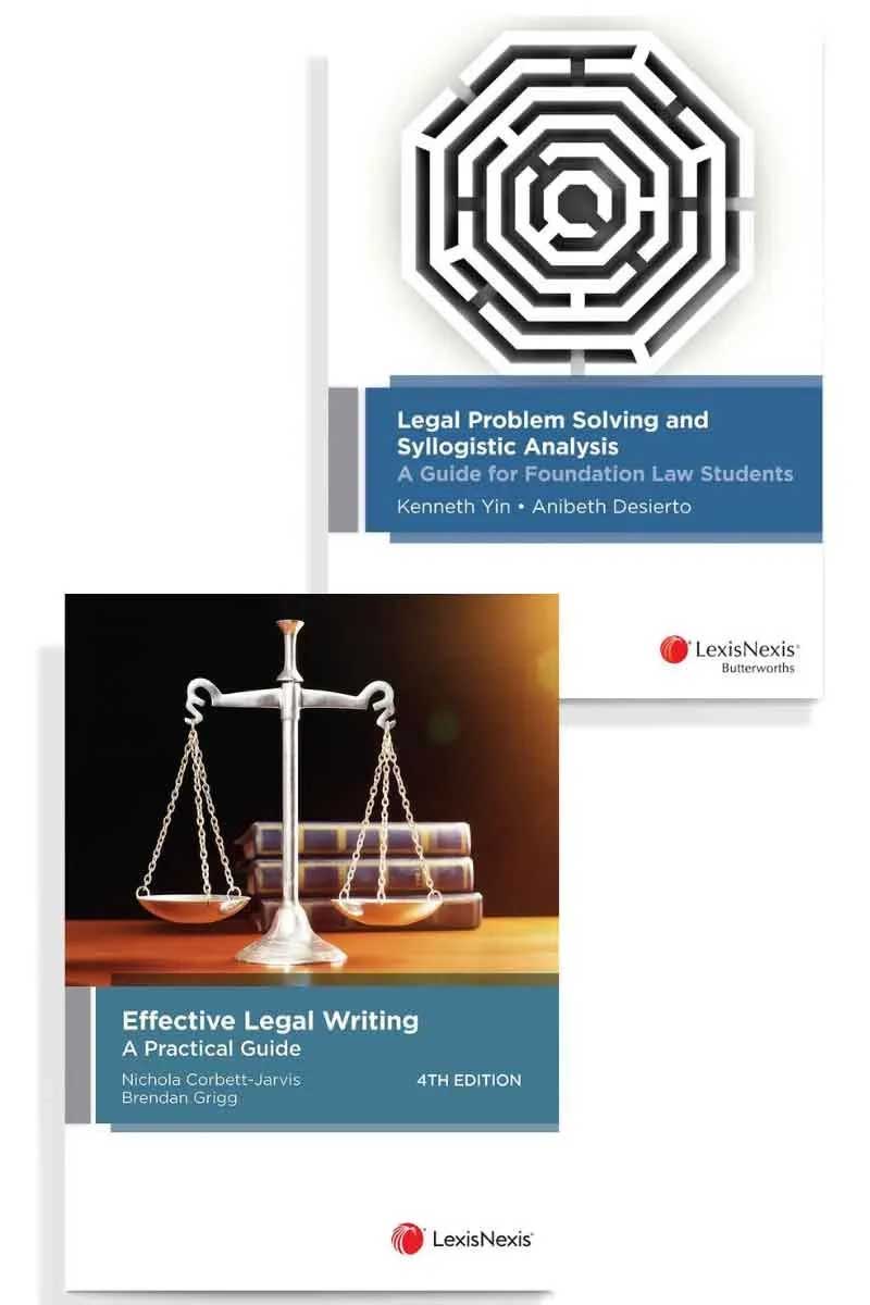 Book cover of Legal Problem Solving & Effective Legal Writing 4th ed. bundle.