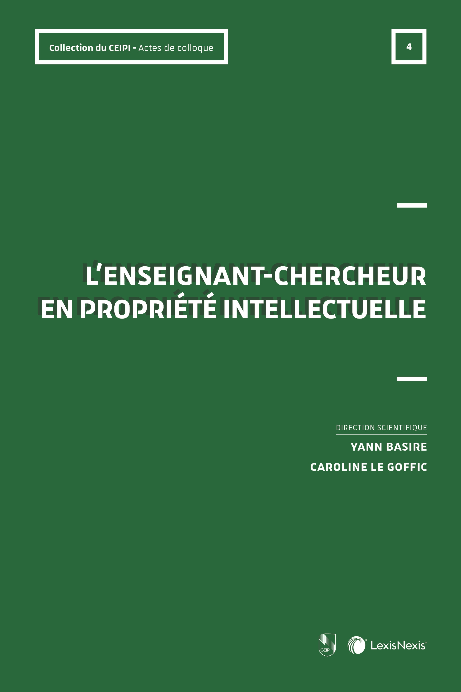 L’enseignant-chercheur en propriété intellectuelle