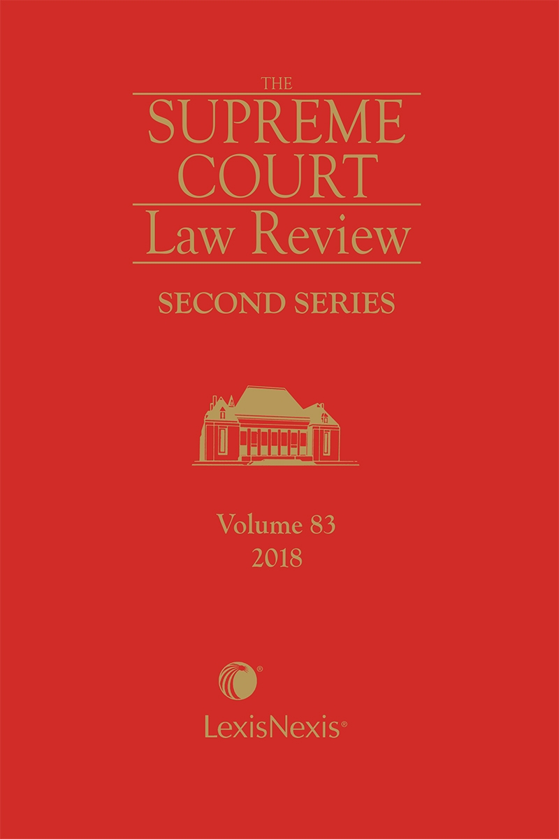Supreme Court Law Review, 2nd Series, Volume 83
