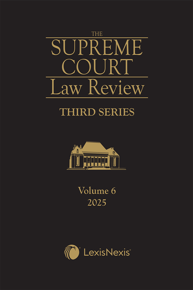 Supreme Court Law Review, 3rd Series, Volume 6