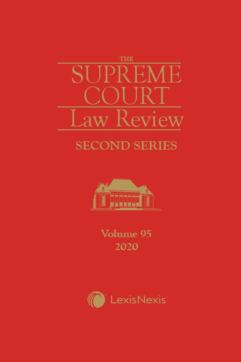 Supreme Court Law Review, 2nd Series, Volume 95